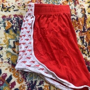 Red North Carolina Lauren James Shorts